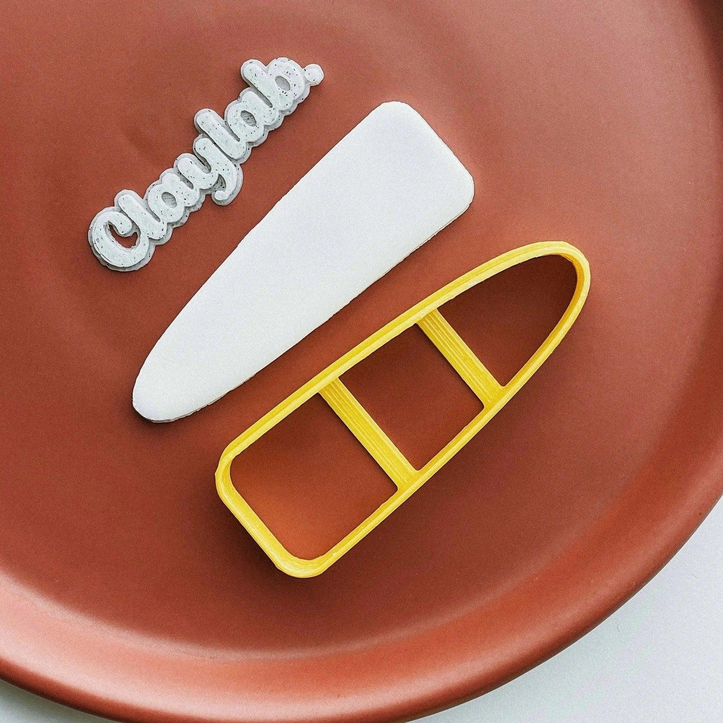 Surfboard Barrette - Claylab