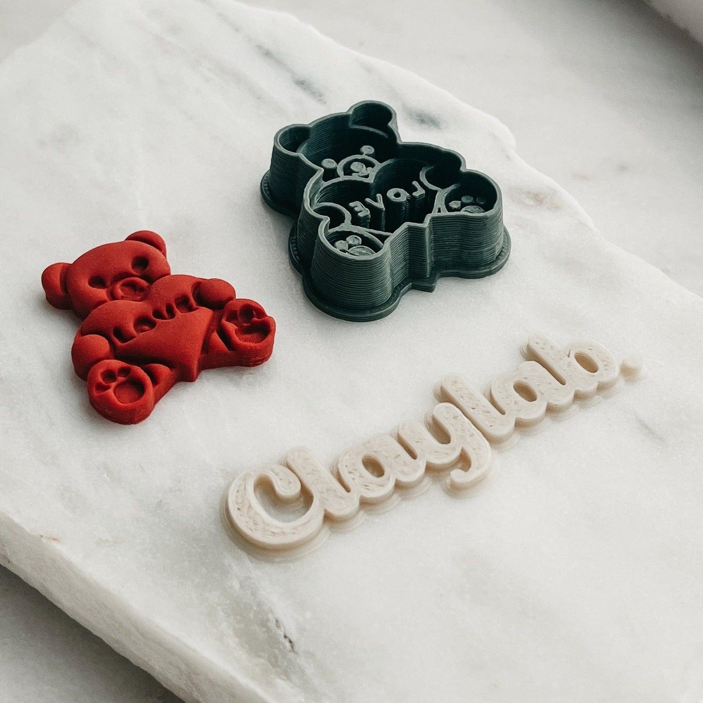 Teddy Bear Clay Cutter - Claylab