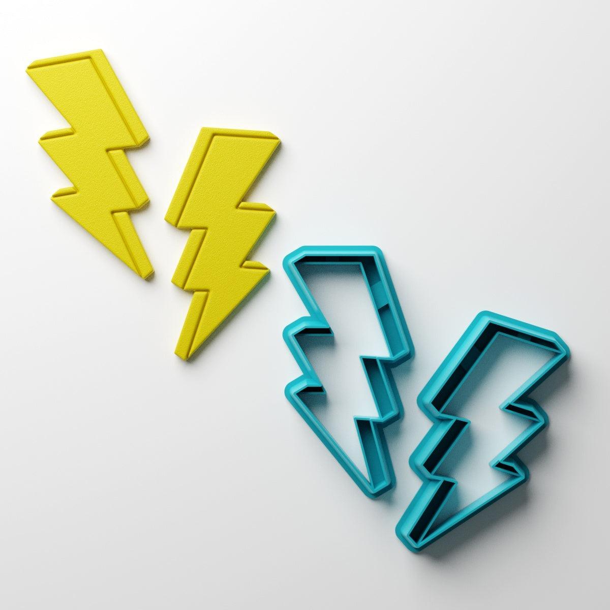 Thunderbolt Clay Cutter Pair - Claylab