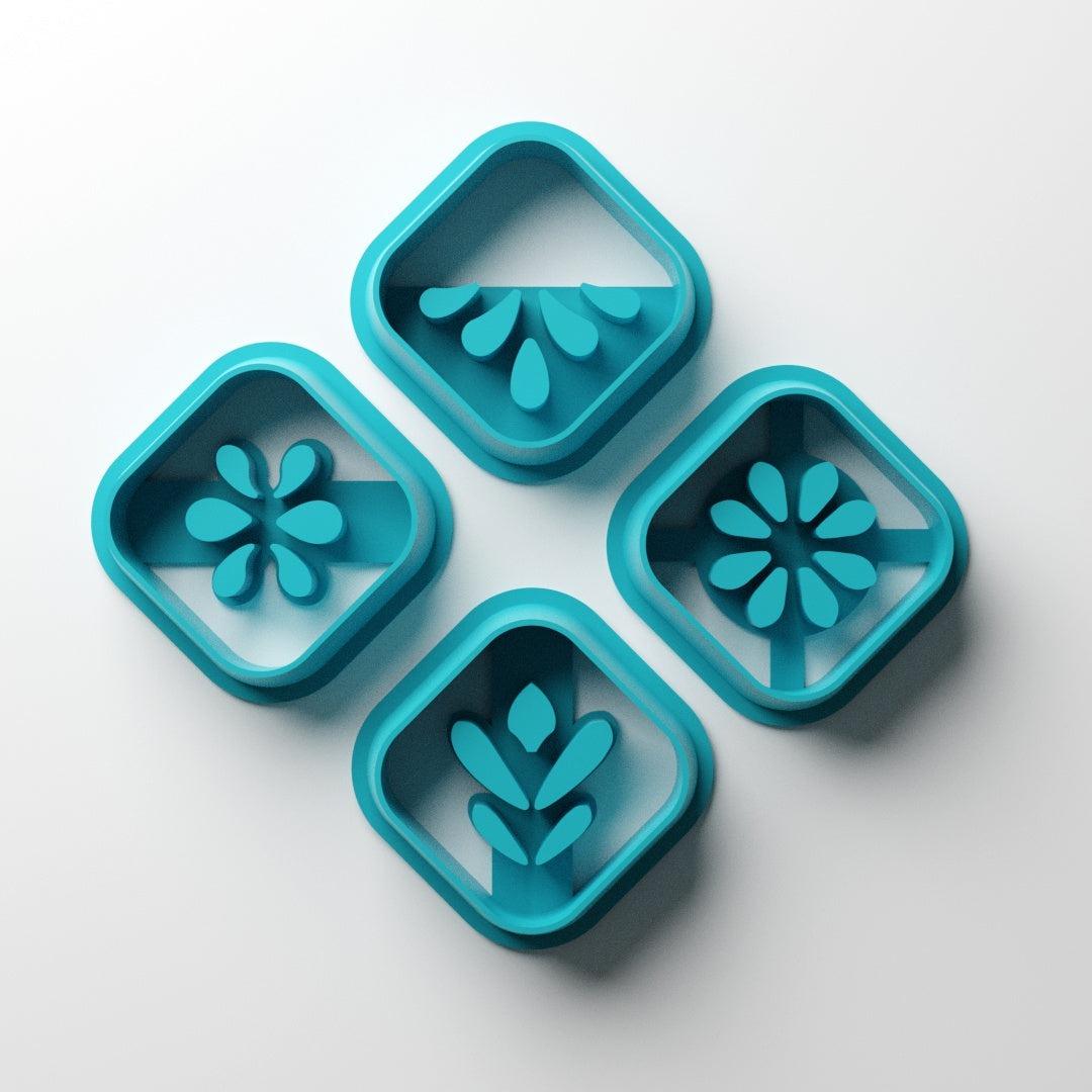 Tile Stud Pack of 4 - Claylab