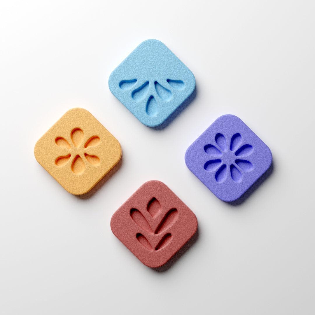 Tile Stud Pack of 4 - Claylab