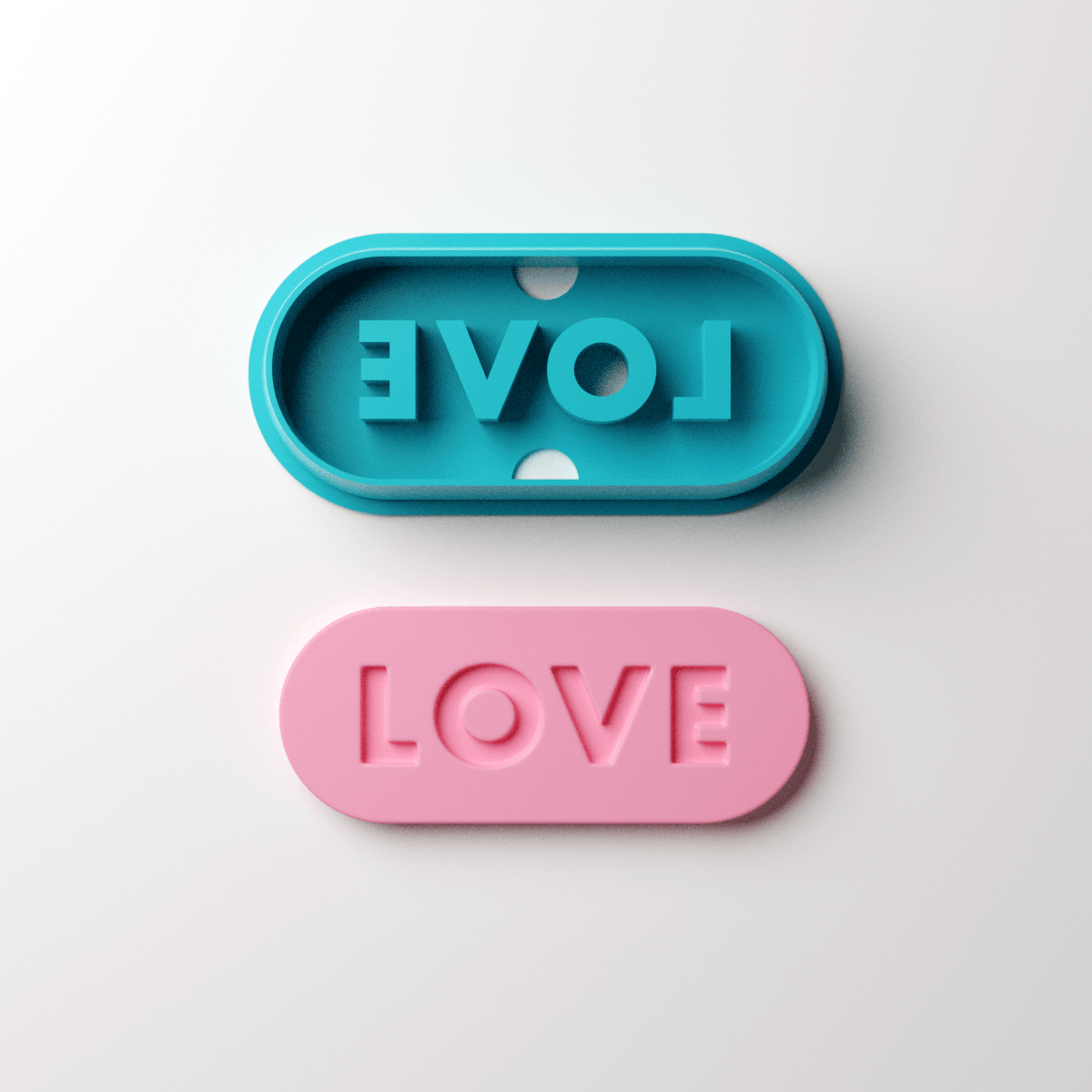 Love Pill Clay Cutter - Claylab