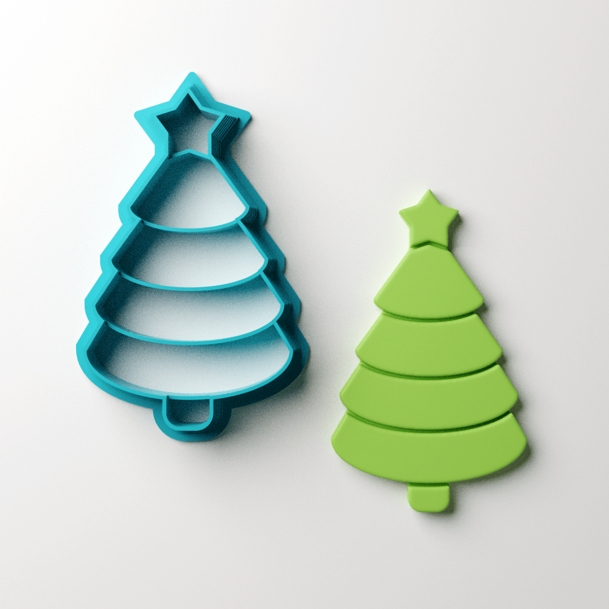 Christmas Tree Clay Cutter - Claylab