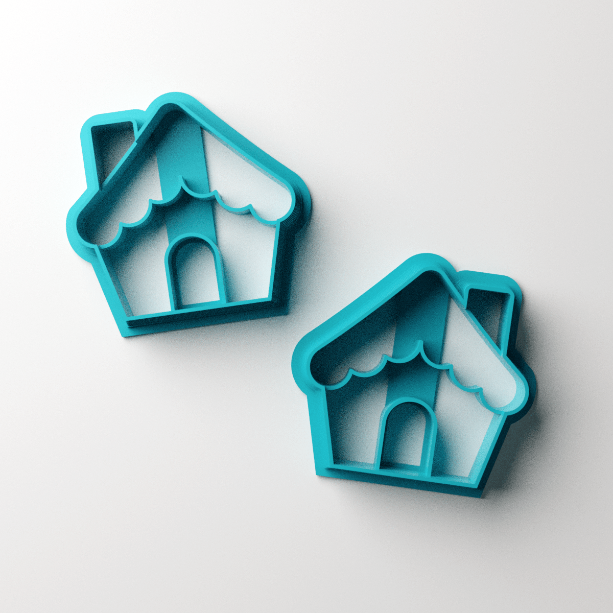 Gingerbread House Clay Cutter - Claylab