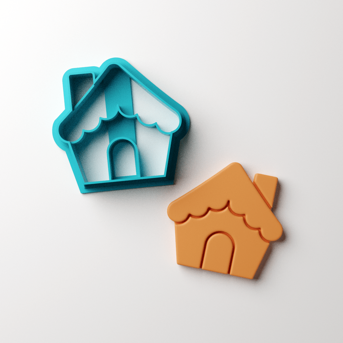 Gingerbread House Clay Cutter - Claylab