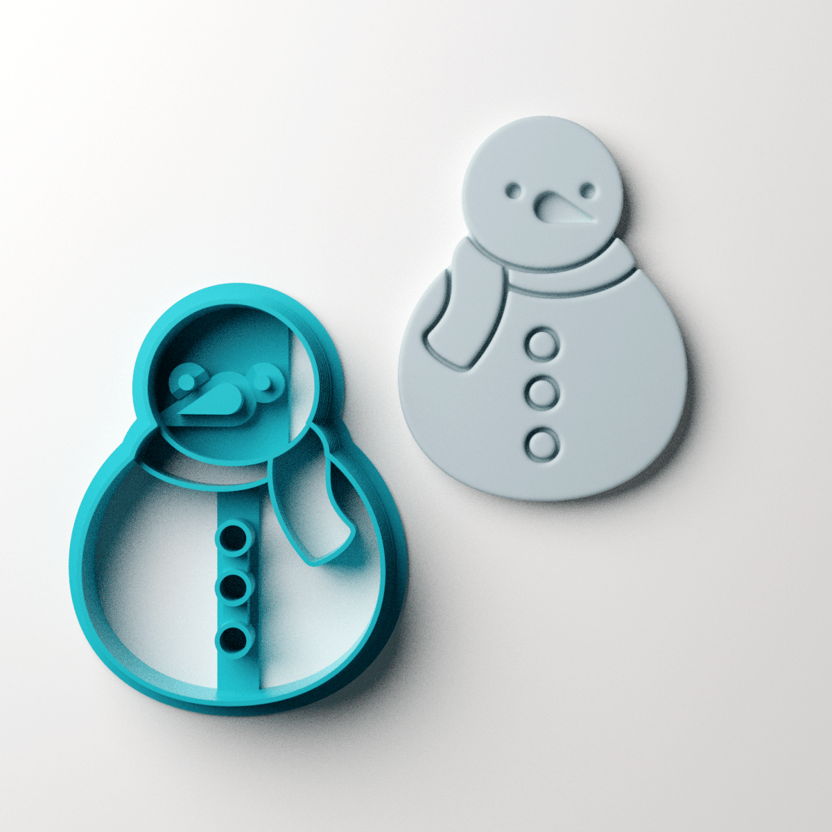 Snowman Clay Cutter - Claylab