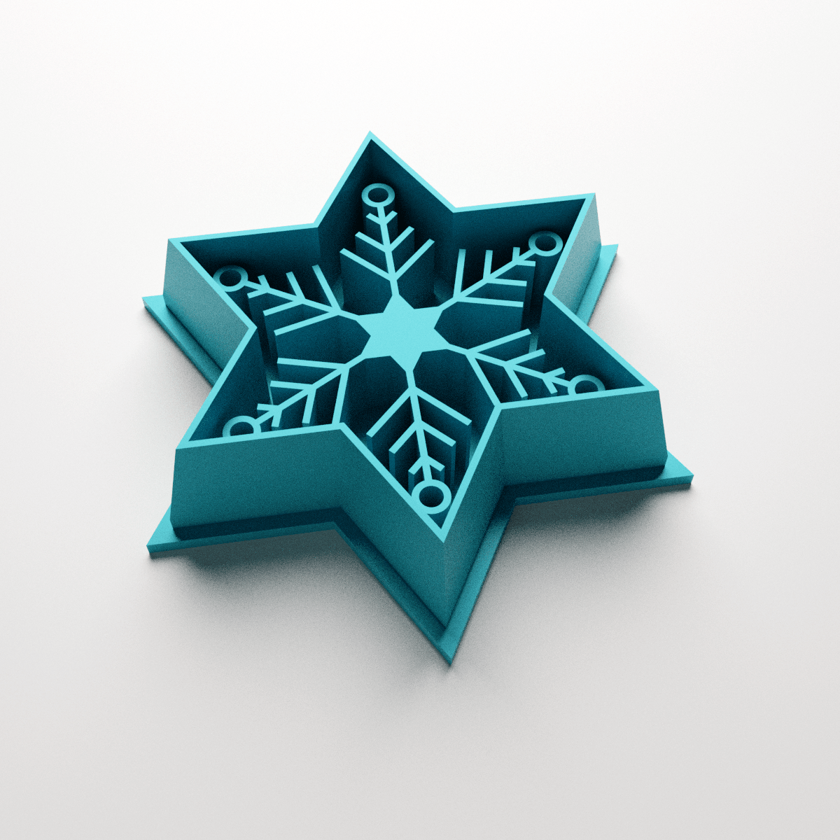 Snowflake Clay Cutter - Claylab