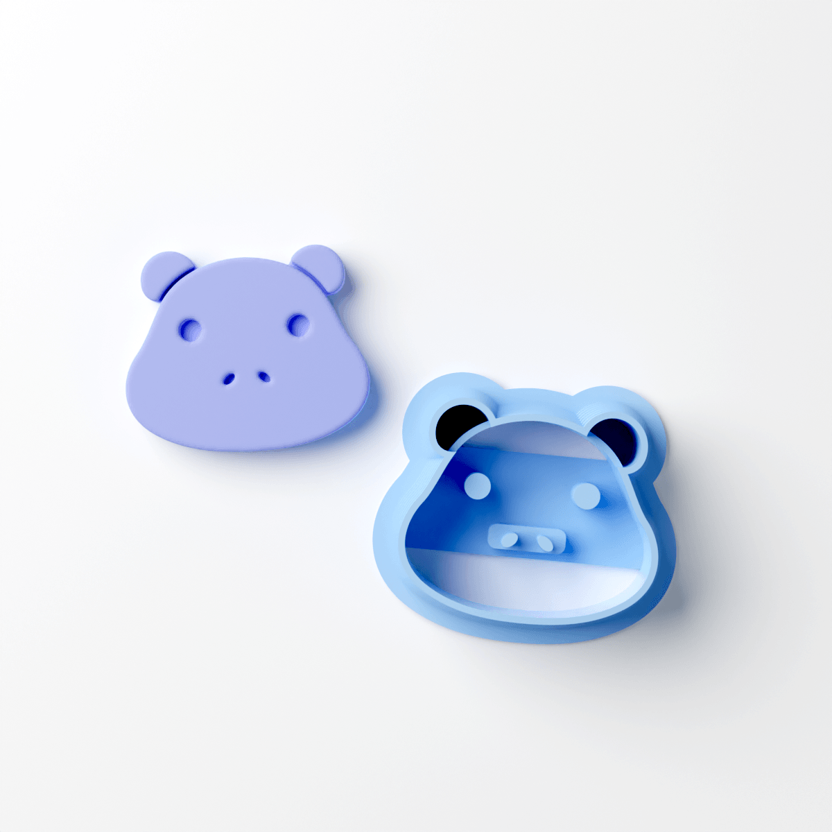 Hippo Stud Clay Cutter - Claylab