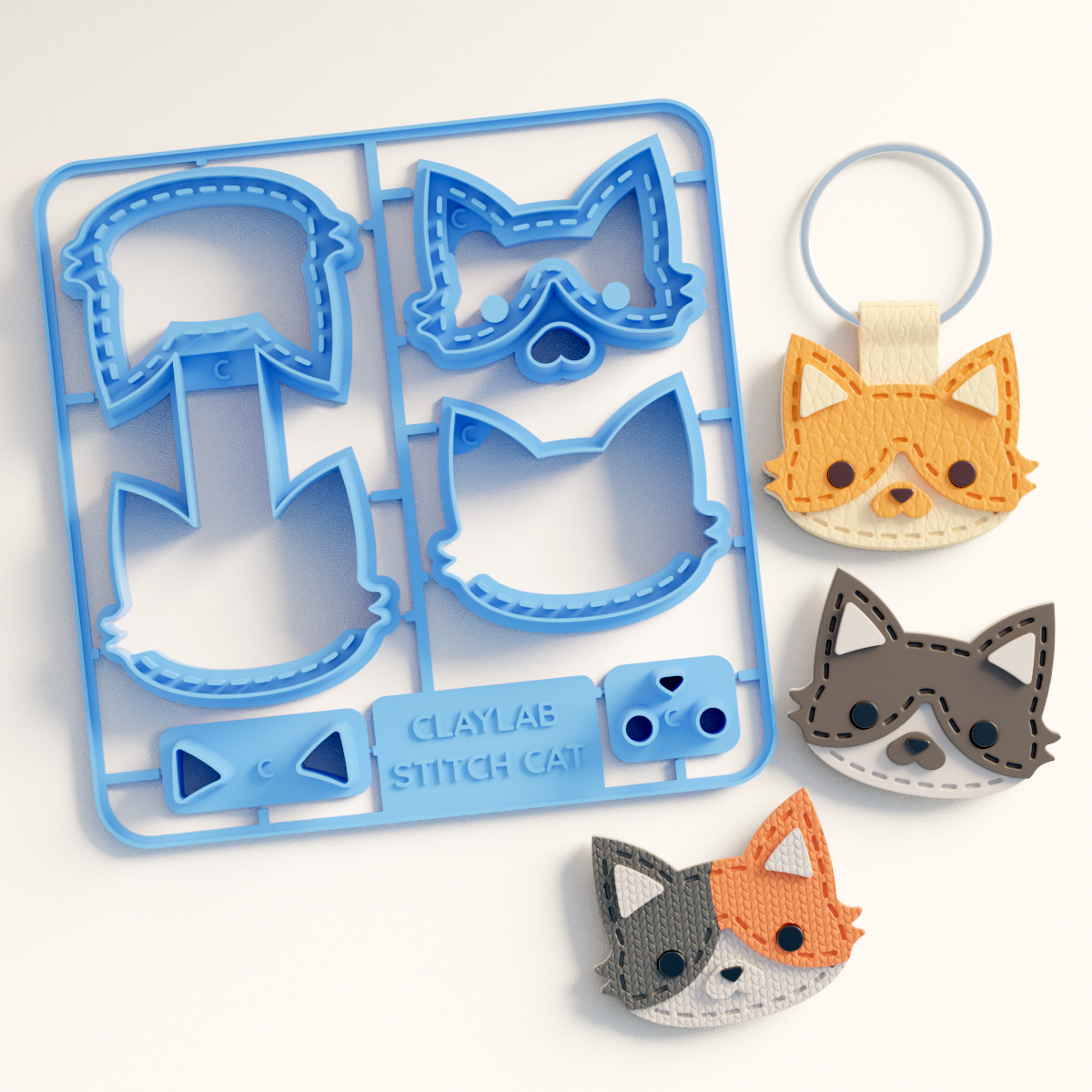 Stitch Cat Snap Card