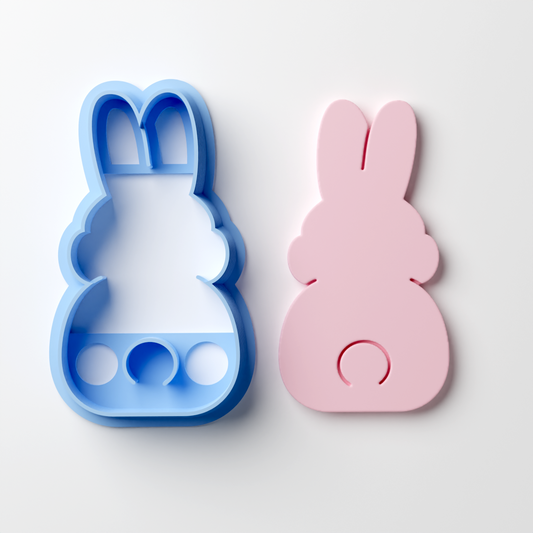 Easter Bunny Behind Clay Cutter (2024)