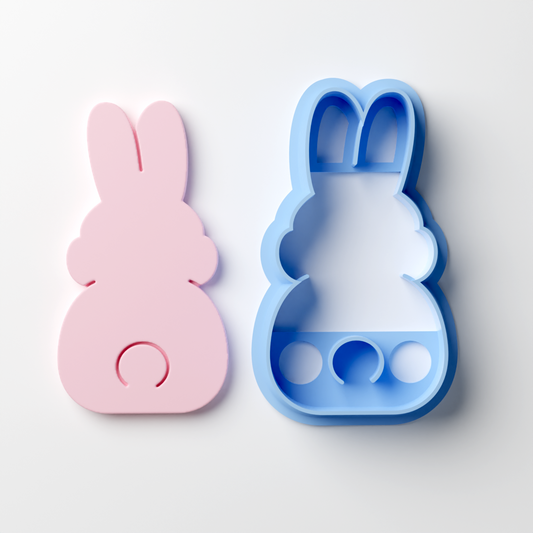 Easter Bunny Behind Clay Cutter (2024)