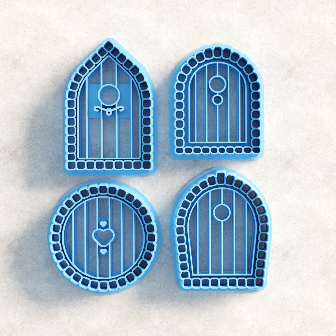 Fairy Door Set (4 Cutters)