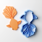 Fancy Tail Gold Fish Clay Cutter
