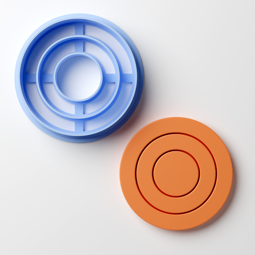 Concentric Circle Clay Cutter - Claylab