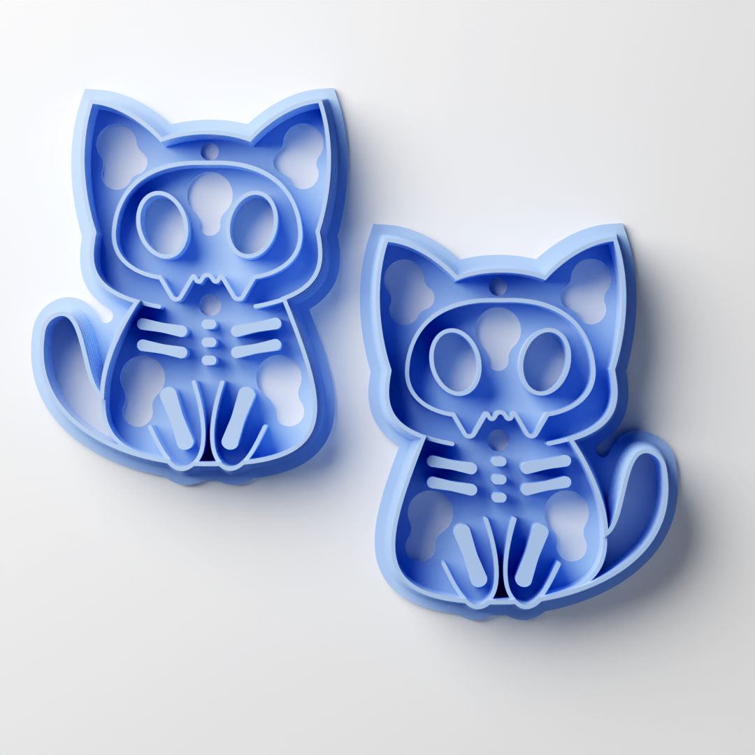 Skele-Cat Clay Cutter