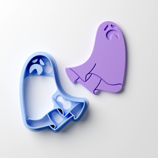 Scaredy Ghost Clay Cutter