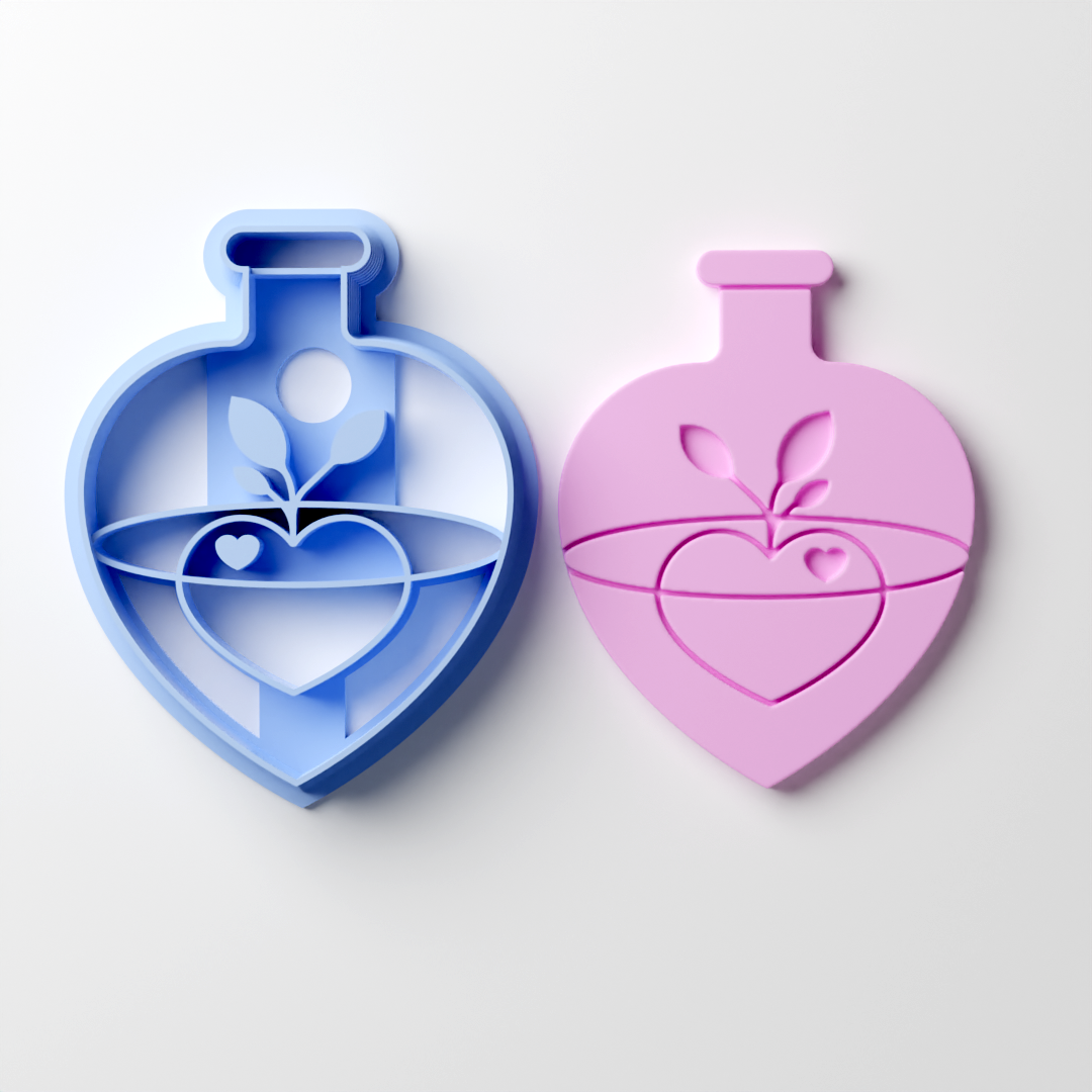 Love Sprout Potion Clay Cutter