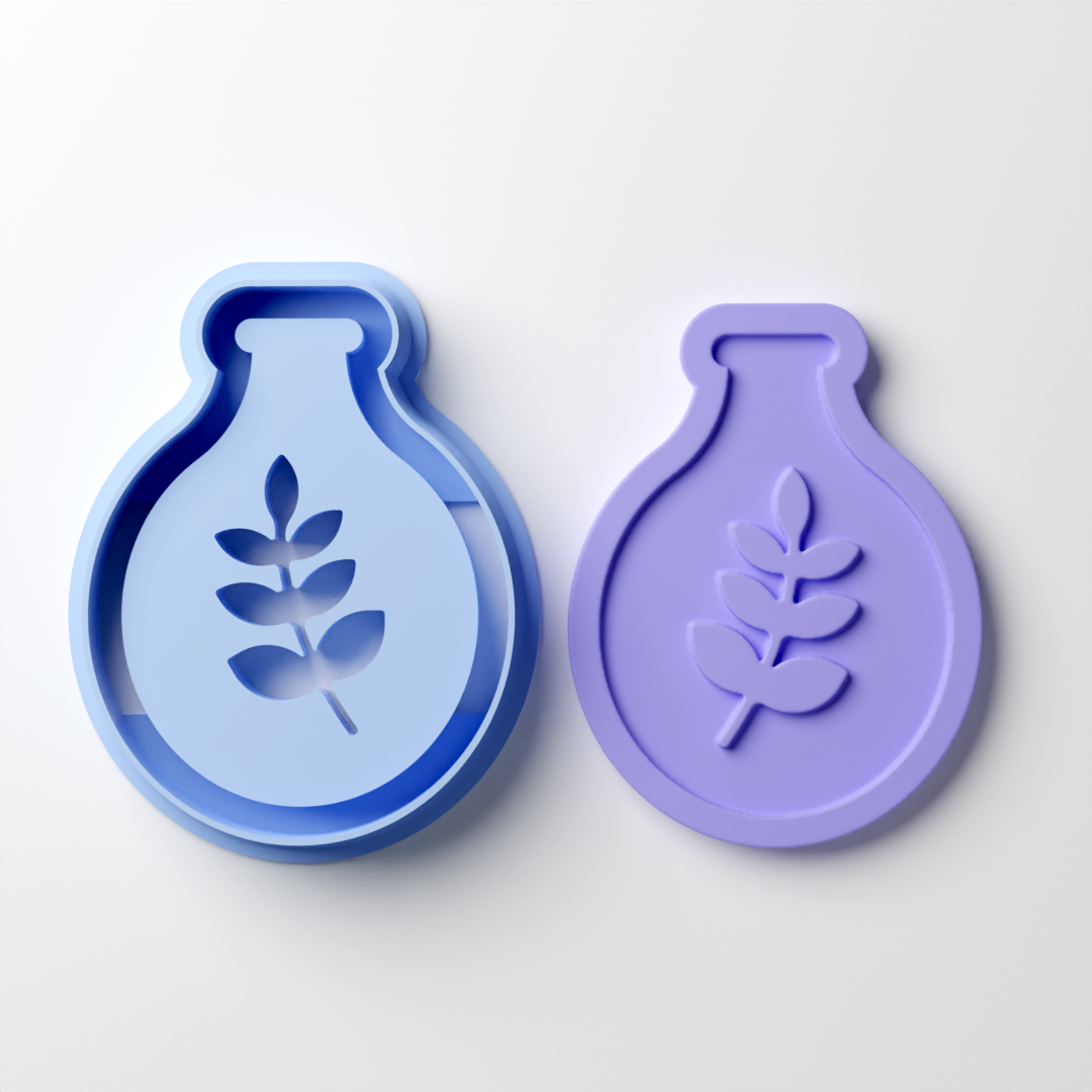 Sprig Potion Negative Clay Cutter