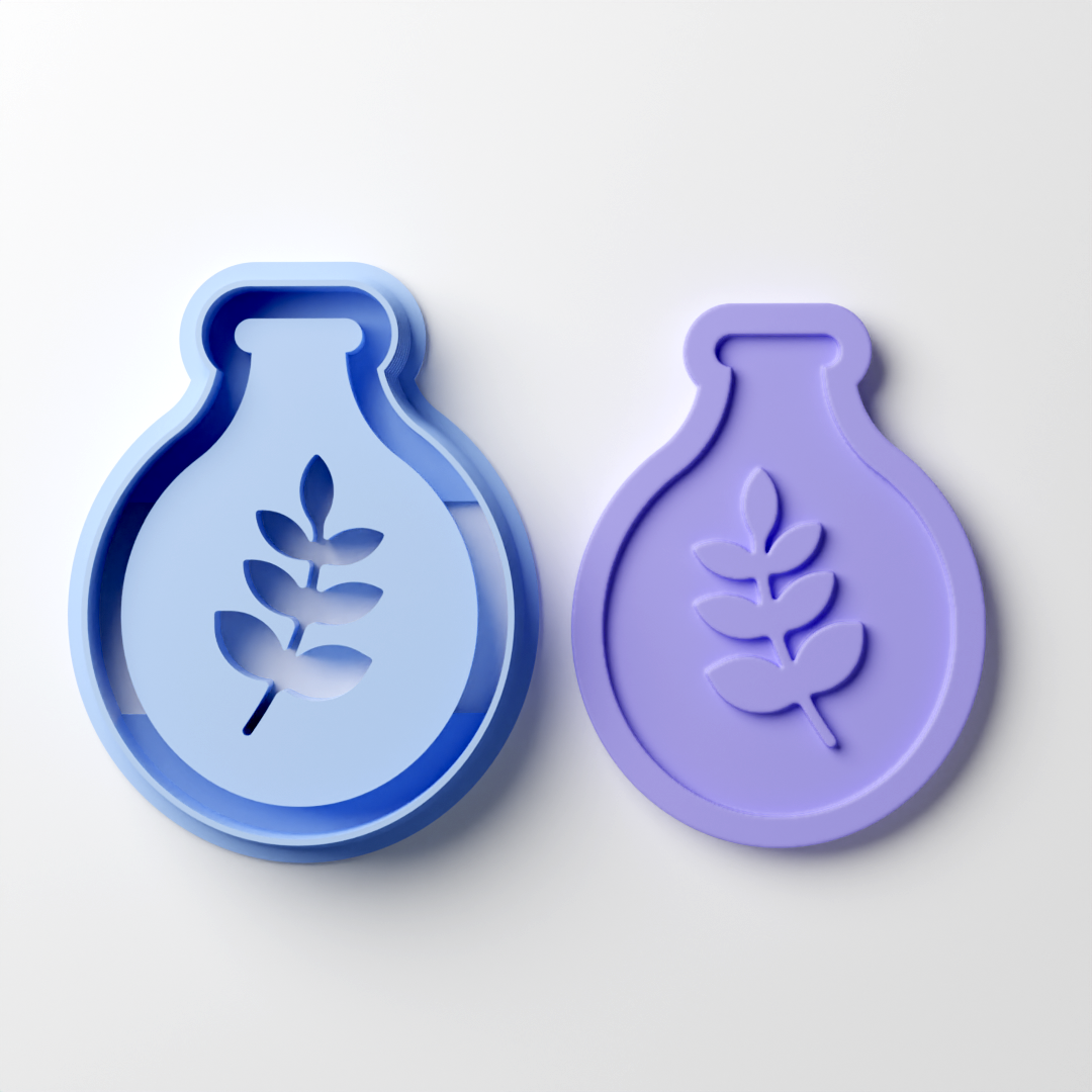 Sprig Potion Negative Clay Cutter