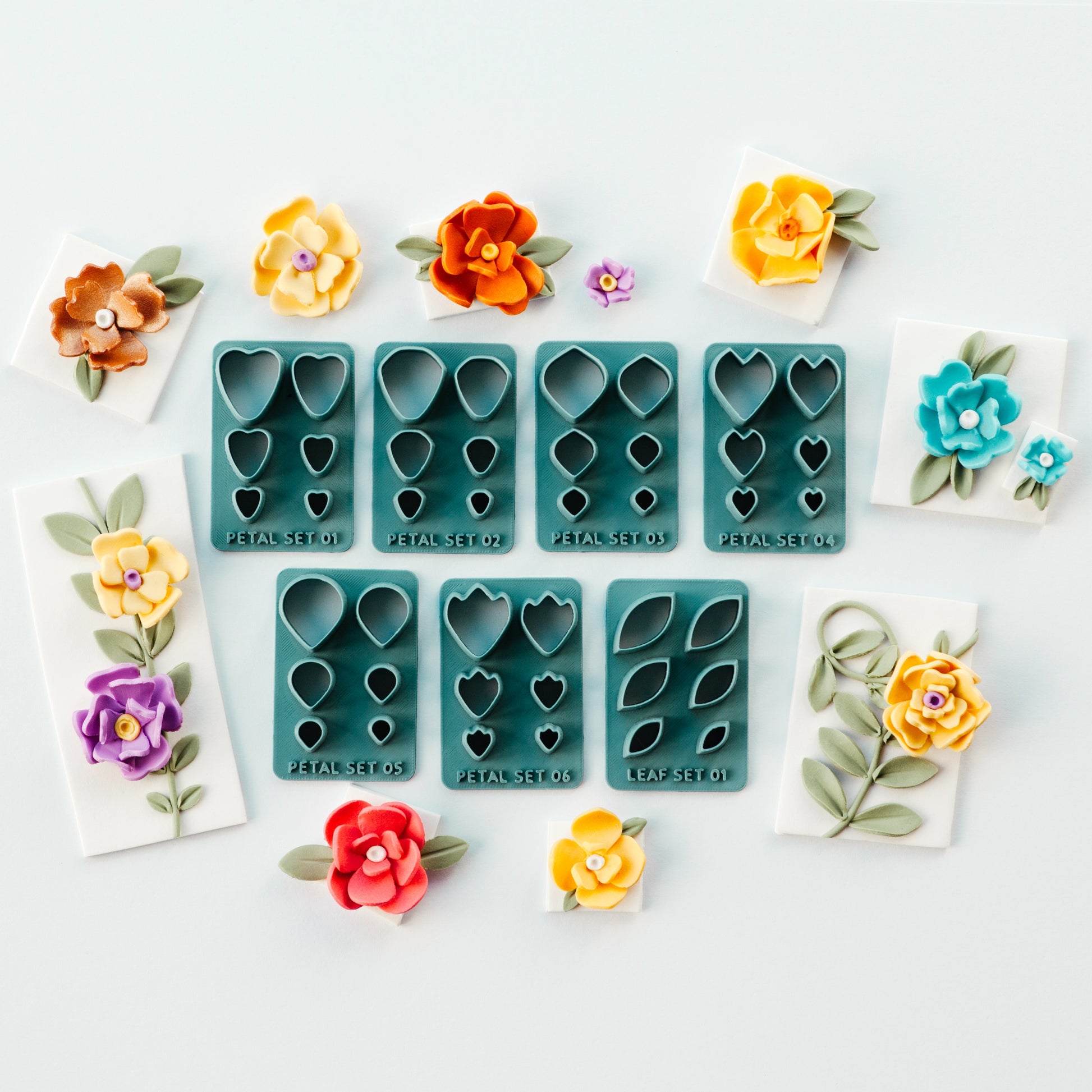 All 7 Florals Multi-Cutter Sets (Save 10%) - Claylab