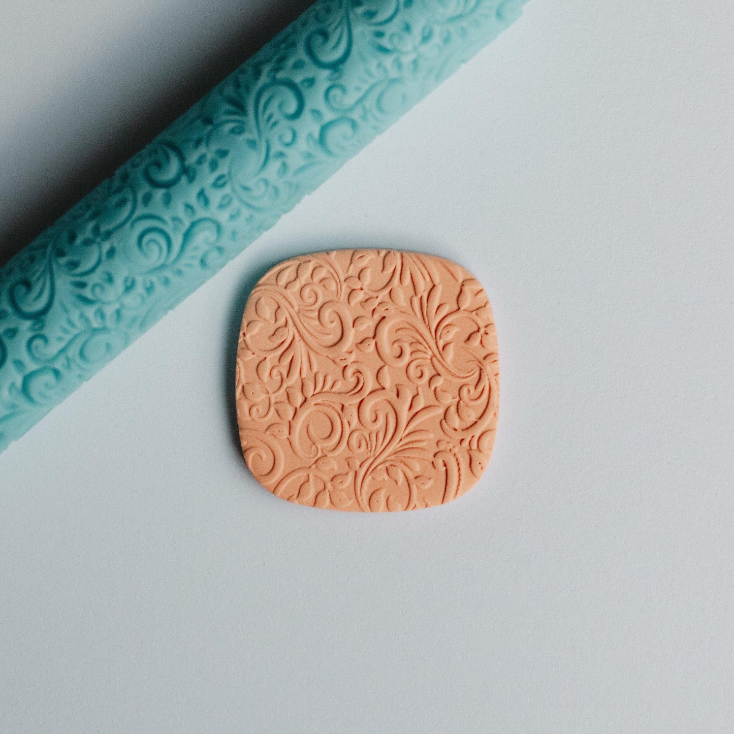 Damask Pattern Clay Roller - Claylab