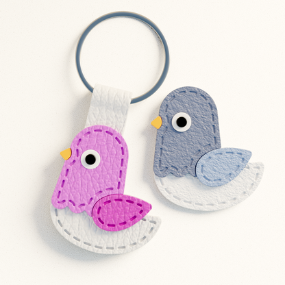 Stitch Pigeon Bird Snap Card