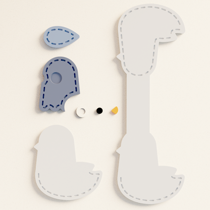 Stitch Pigeon Bird Snap Card