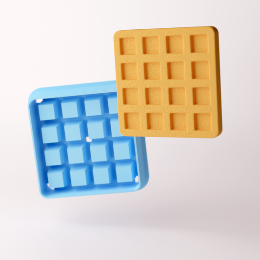 Square Waffle Clay Cutter