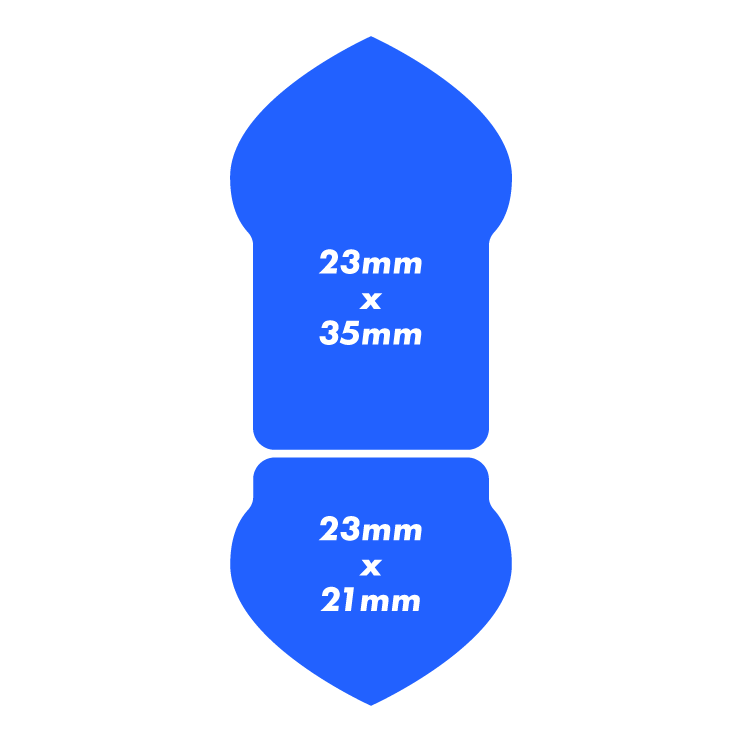 Slim Sultan Arch Clay Cutter Pair - Claylab