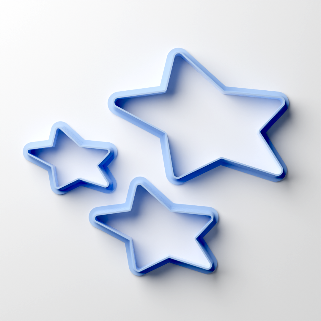 Italic Star Clay Cutter - Claylab