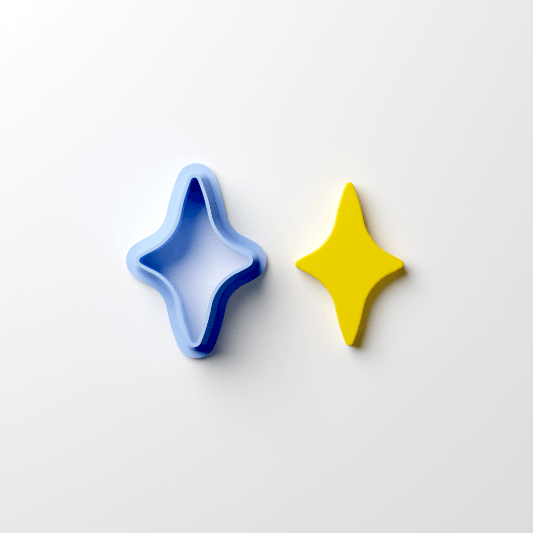 Sparkle Star Clay Cutter - Claylab