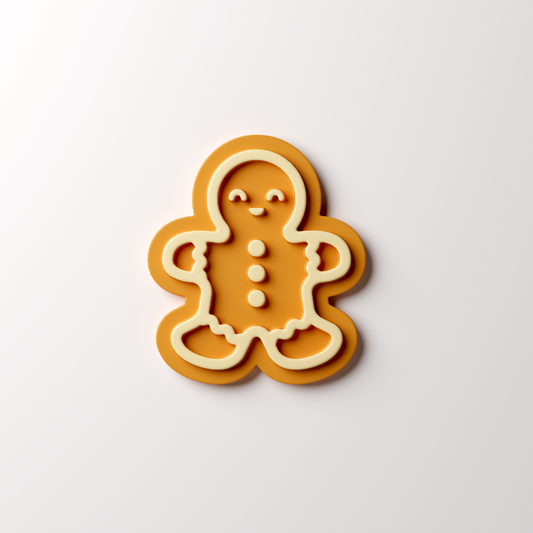 Gingerbread Man Cookie Style Clay Cutter