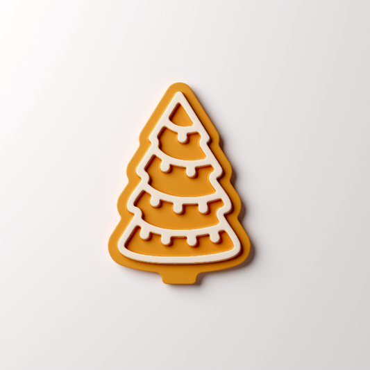 Xmas Tree Cookie Style Clay Cutter
