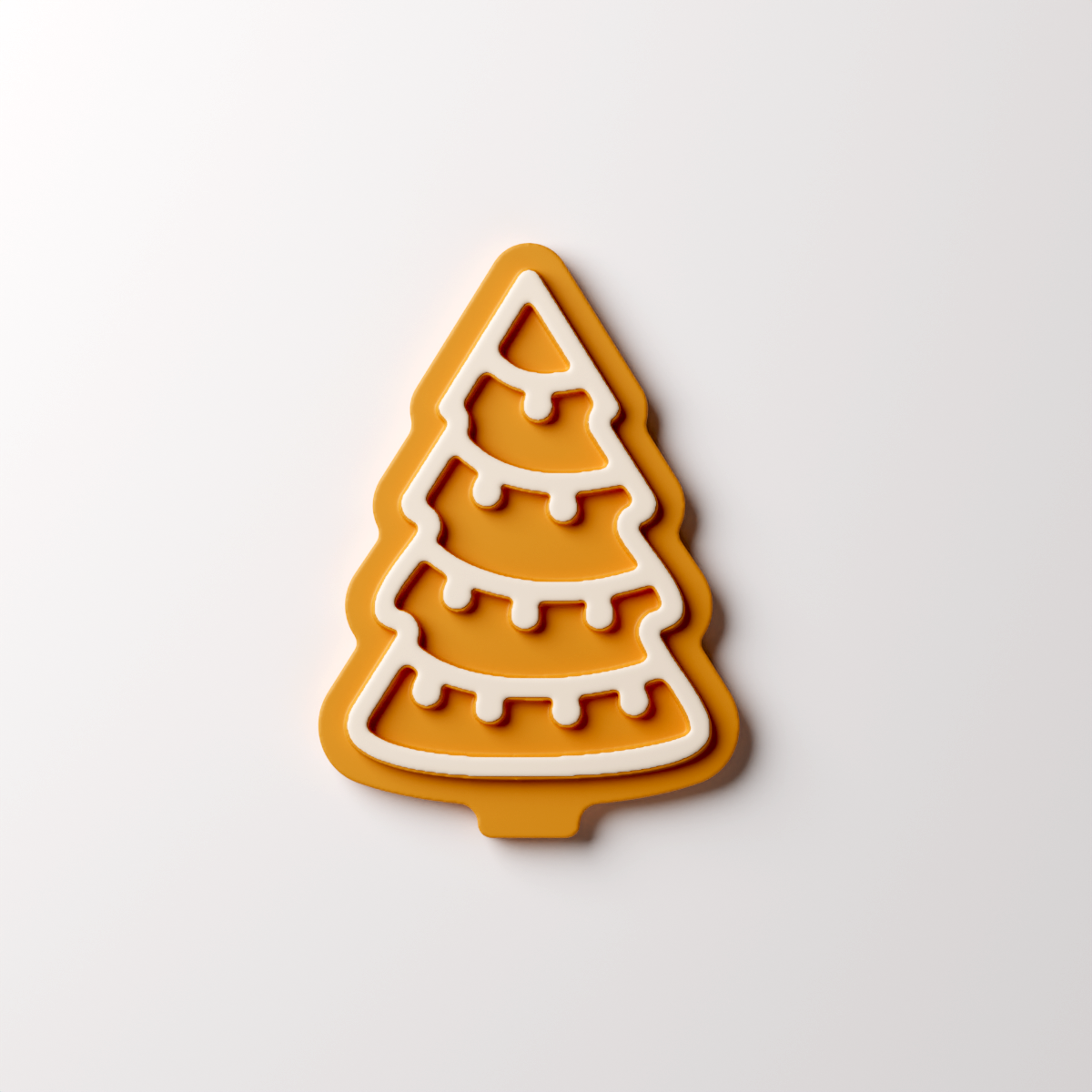 Xmas Tree Cookie Style Clay Cutter - Claylab