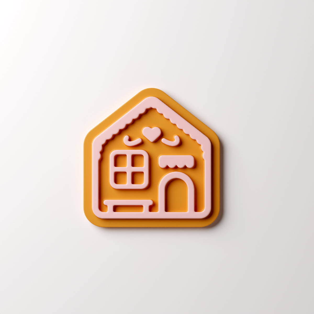 Gingerbread House Cookie Style Clay Cutter - Claylab