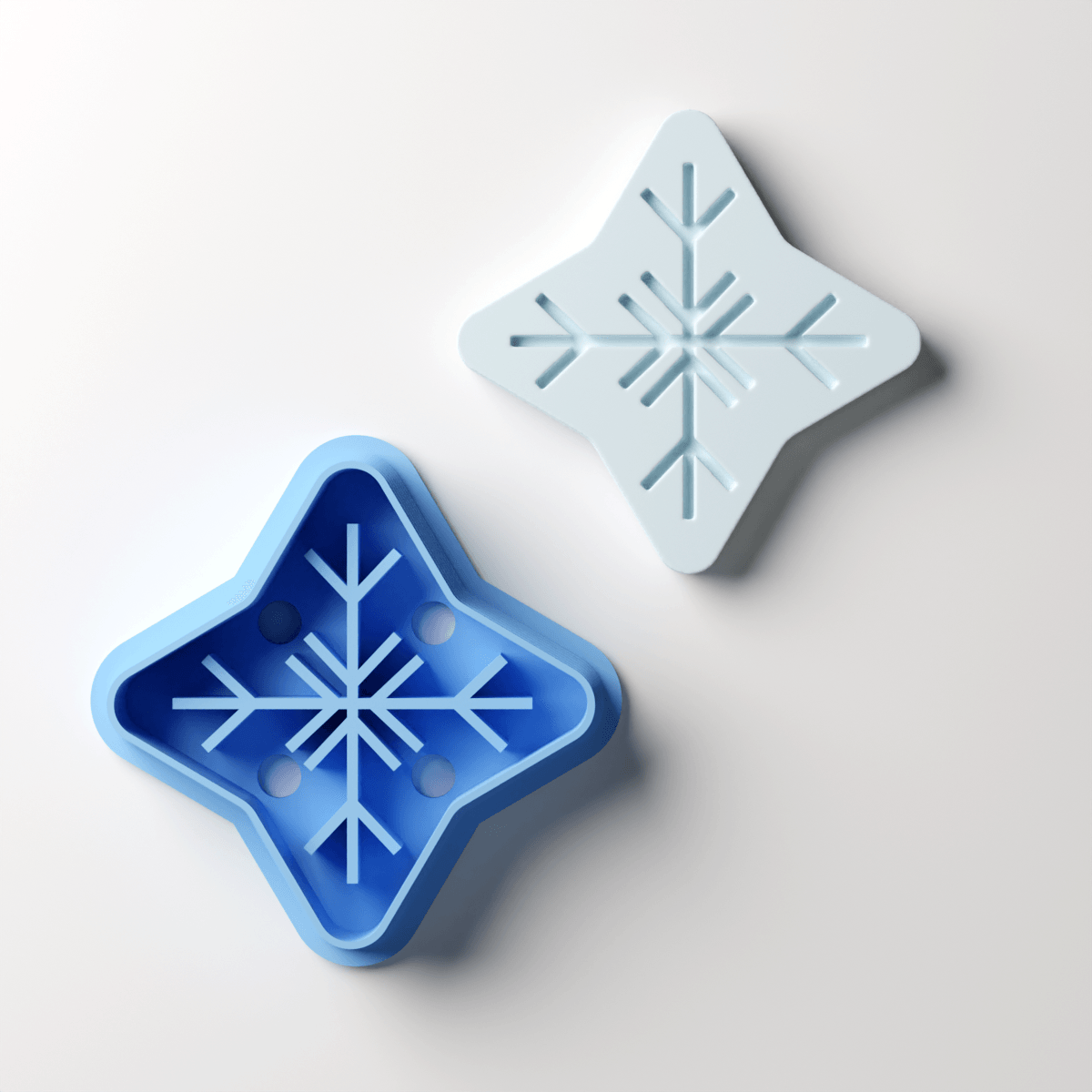 Small Folk Snowflake Clay Cutter - Claylab