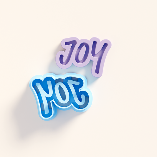 Joy - Text Clay Cutter (Xmas 2024)