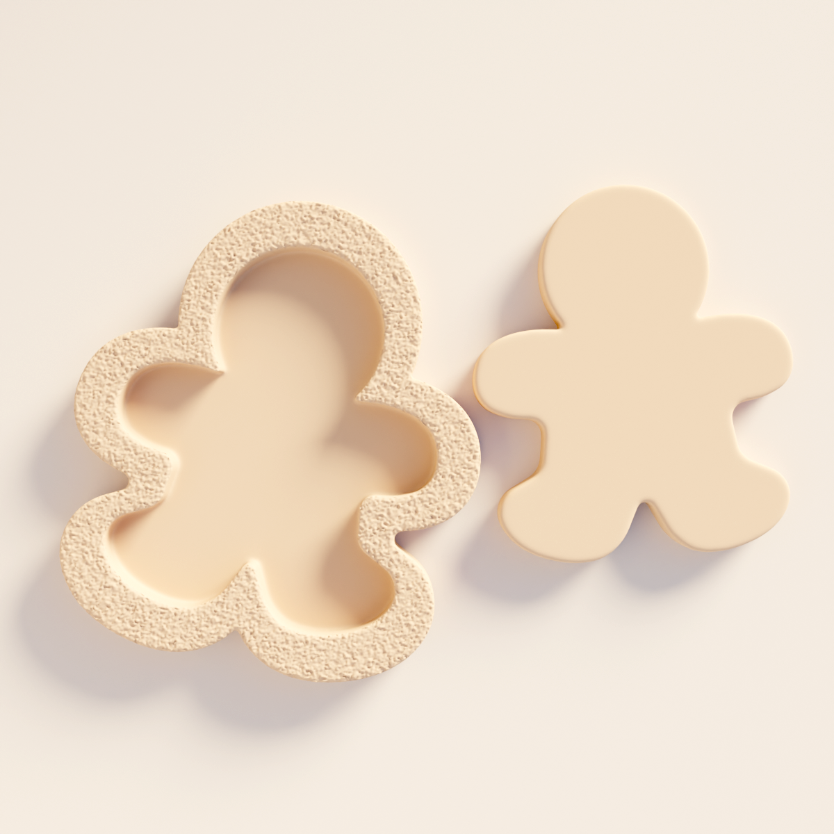 Gingerbread Man Embedded Clay Cutter (Xmas 2024)