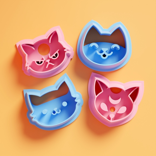 Cat Studs Clay Cutter Pack (Save 10%)