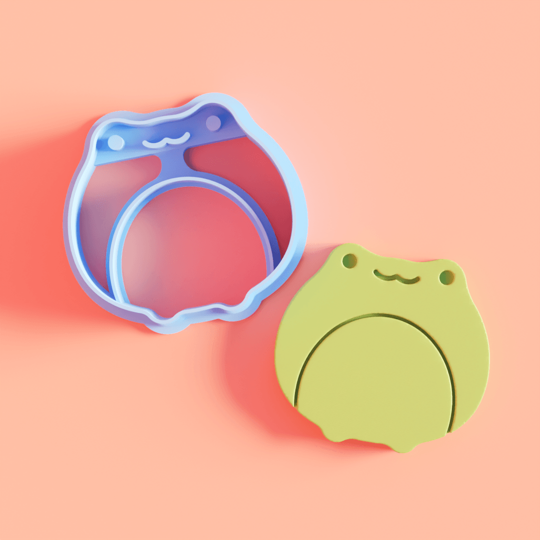 Chubby Frog Freebie Clay Cutter (1 Per Order) - Claylab