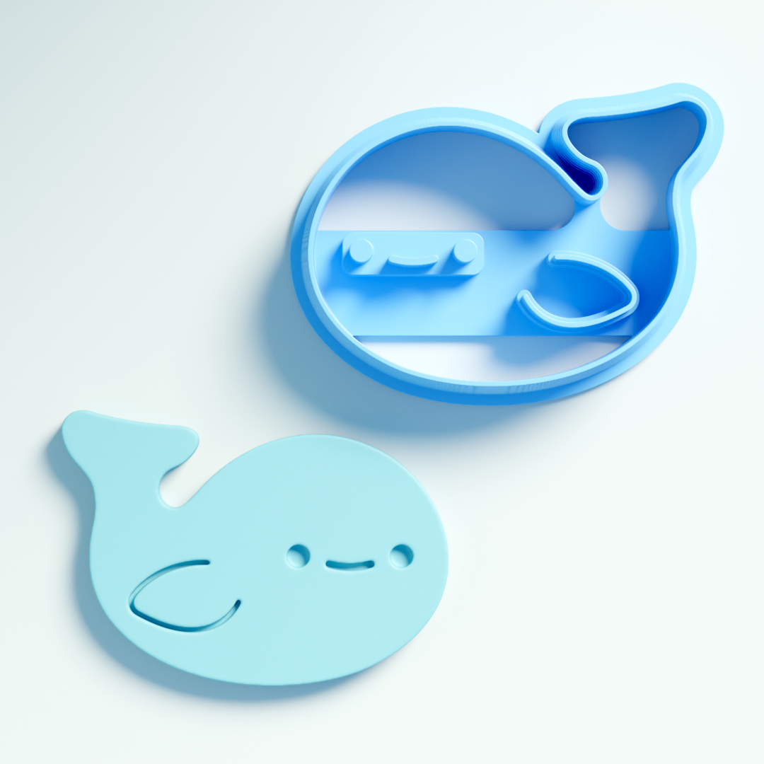 Chubby Whale Clay Cutter