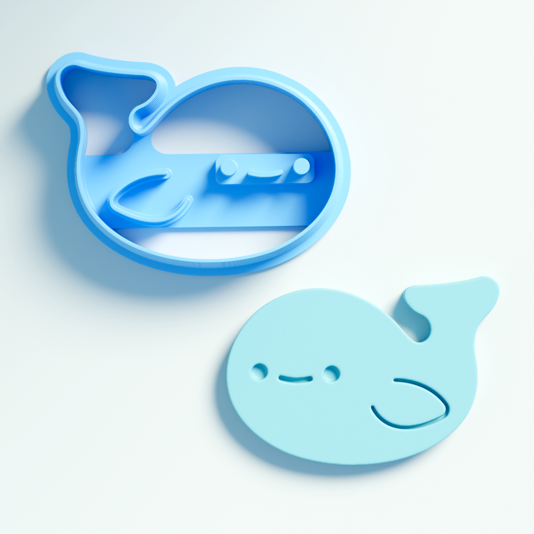 Chubby Whale Clay Cutter