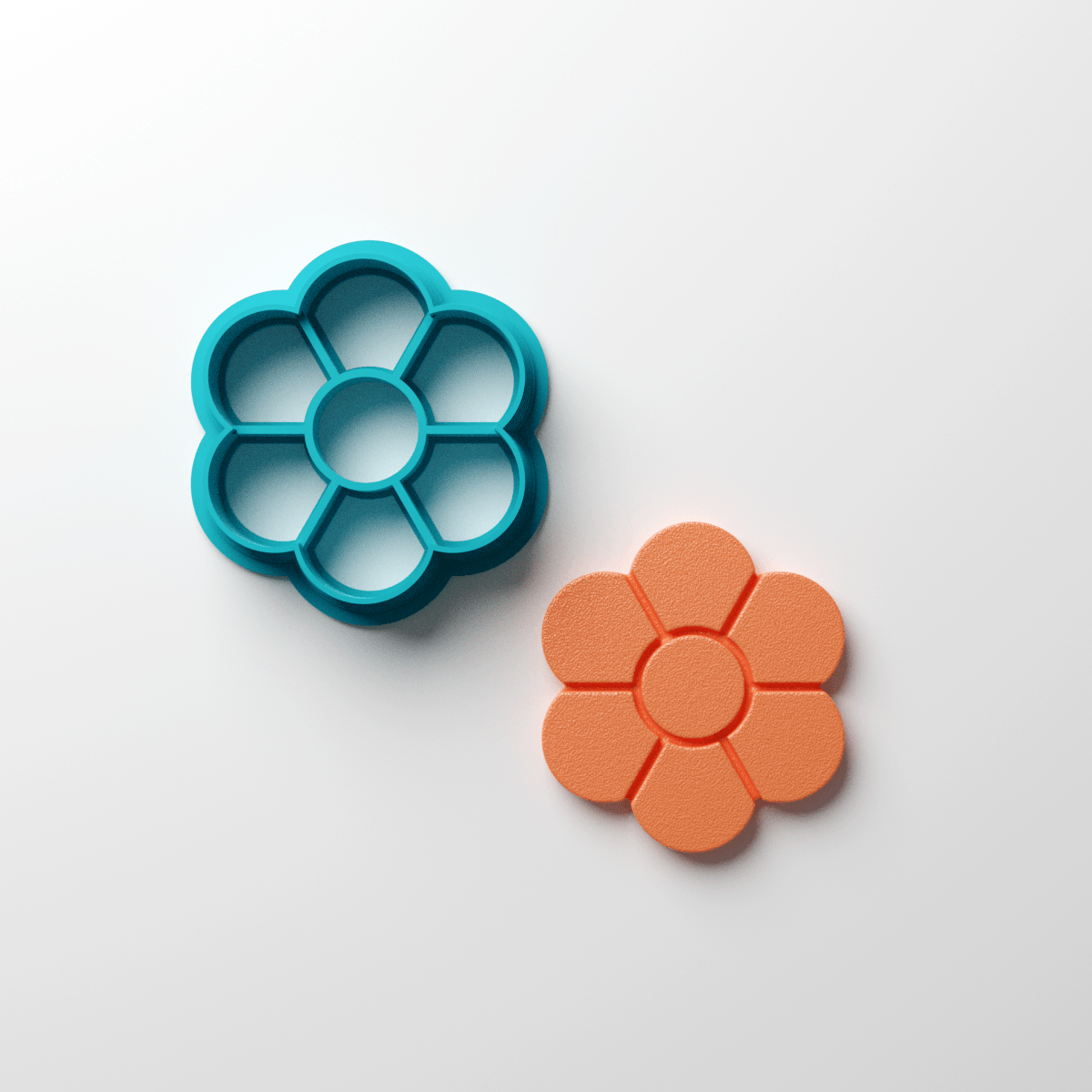 6 Petal Flower Clay Cutter - Claylab