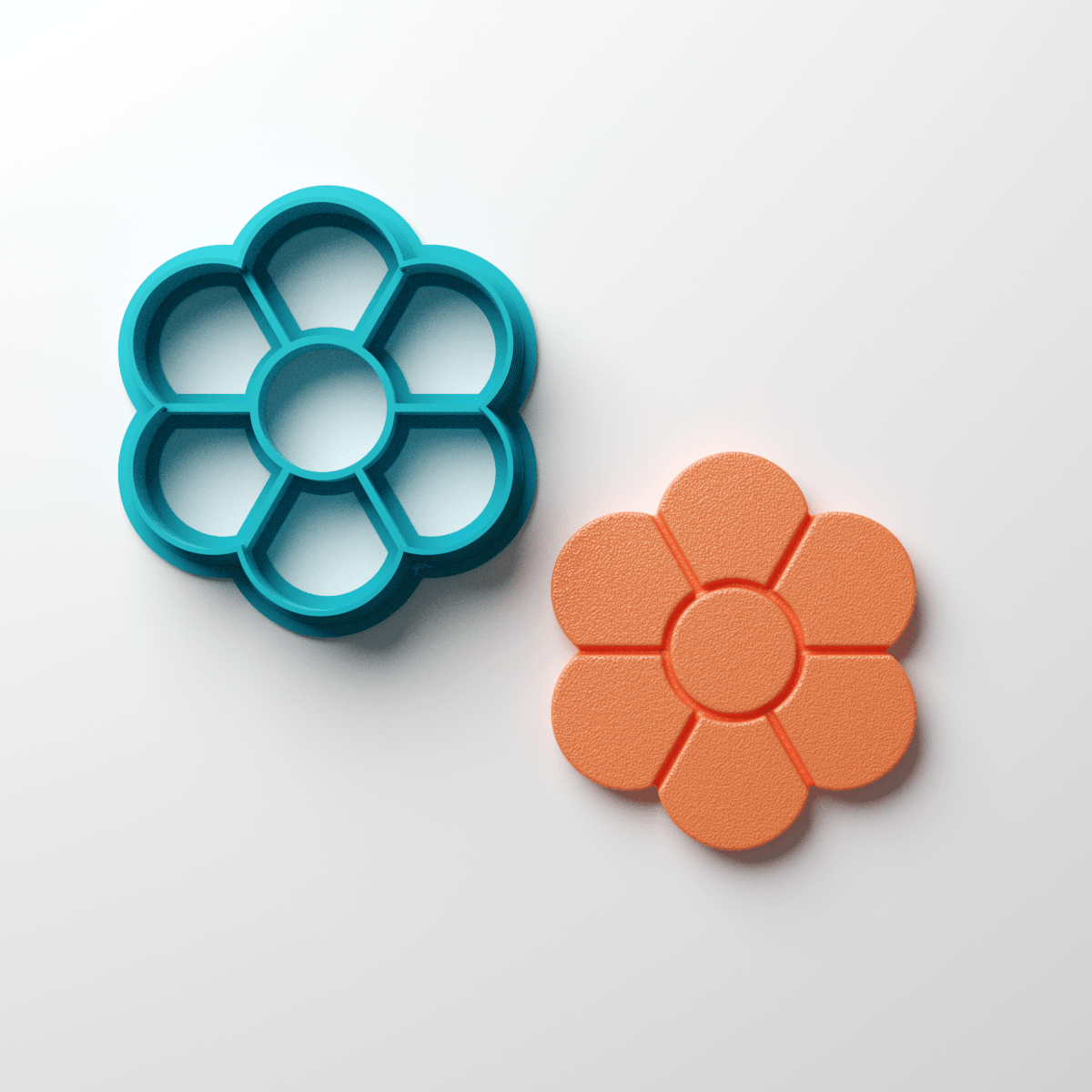 6 Petal Flower Clay Cutter - Claylab