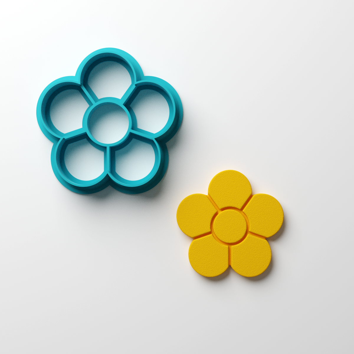 5 Petal Flower Clay Cutter - Claylab