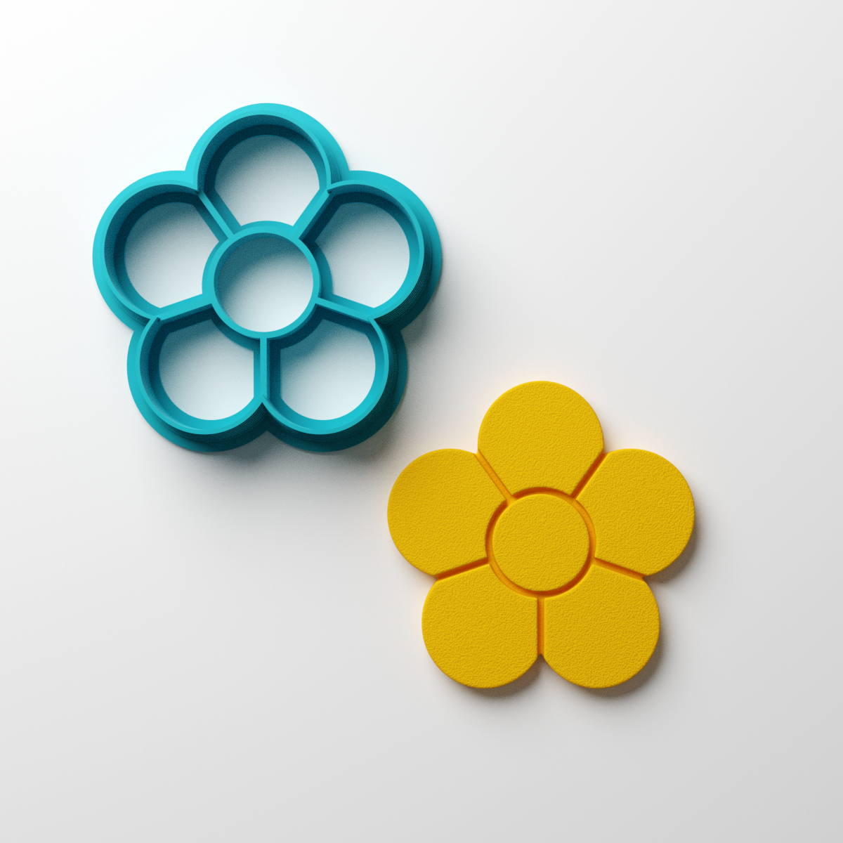 5 Petal Flower Clay Cutter - Claylab