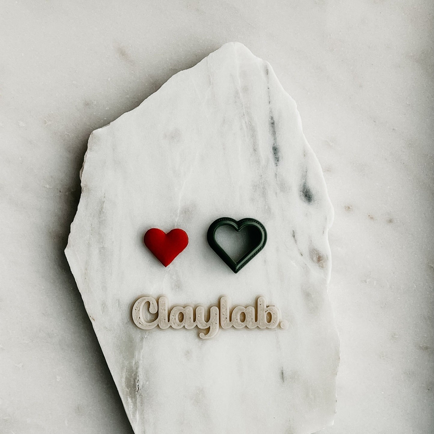 Heart Clay Cutter Claylab