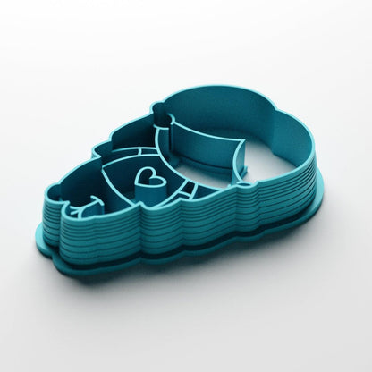 Kawaii Girl Character Clay Cutter - Claylab