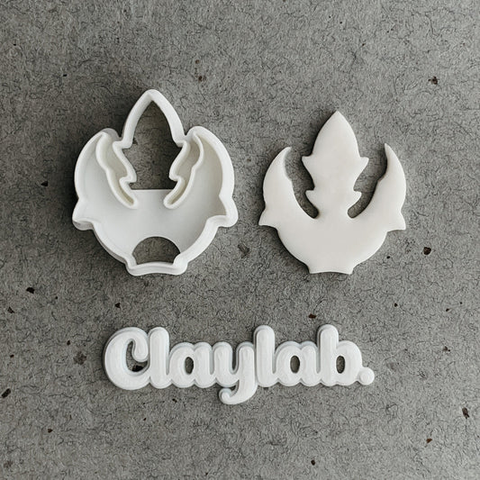Nouveau Winter Leaf Clay Cutter Claylab