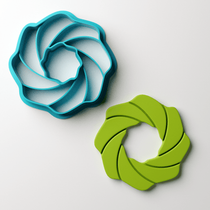 Christmas Wreath Clay Cutter - Claylab